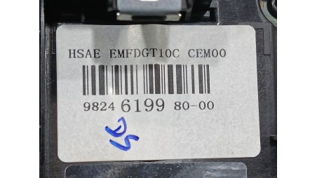 Recambio de pantalla multifuncion para peugeot 208 (p2) 2019- (e-) allure pack referencia OEM IAM 9824619980 9824619980 