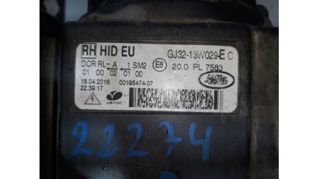 Recambio de faro derecho para land rover evoque 2011-2018 se referencia OEM IAM GJ3213W029E GJ3213W029E 