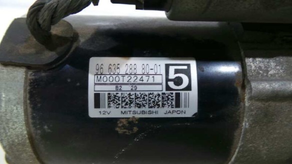 Recambio de motor arranque para peugeot 508 2011-2018 allure referencia OEM IAM 5802Z8 9663528880 