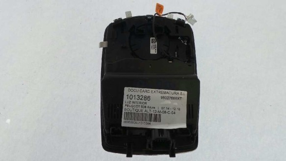 Recambio de luz interior para peugeot 508 2011-2018 allure referencia OEM IAM 98027666XT 98027666XT 