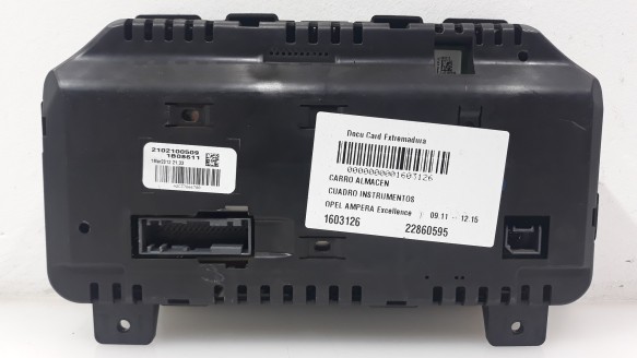 Recambio de cuadro instrumentos para opel ampera 2011-2015 excellence referencia OEM IAM 22860595 22860595 