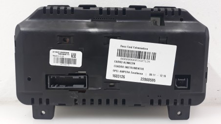 Recambio de cuadro instrumentos para opel ampera 2011-2015 excellence referencia OEM IAM 22860595 22860595 