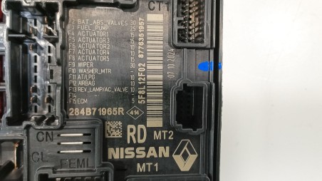 Recambio de caja reles / fusibles para dacia jogger (rk_) 2022- 1.6 hybrid 140 referencia OEM IAM 284B71965R 284B71965R 