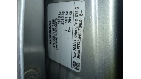 nissan note (e11, ne11) 2005-2013 del año 2011