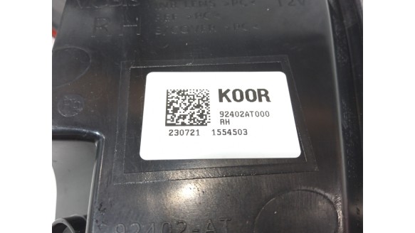 Recambio de piloto trasero derecho para kia niro 2016- 1.6gdi hybrid-141 referencia OEM IAM 92402AT000 92402AT000 
