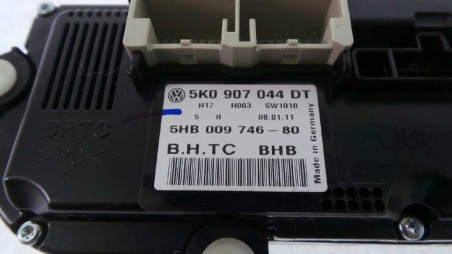 Recambio de mando climatizador para volkswagen passat variant (365) 2010-2014 edition bluemotion referencia OEM IAM 5K0907044DT 