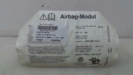 Recambio de airbag delantero derecho para audi a8 (4e2) 2002-2010 4.2 quattro referencia OEM IAM 4E0880203C 4E0880203C 