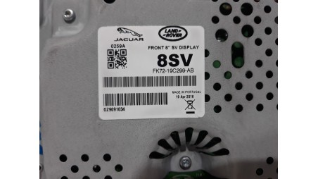 Recambio de pantalla multifuncion para land rover evoque 2011-2018 se referencia OEM IAM FK7219C299AB FK7219C299AB 