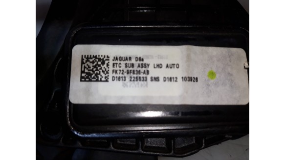 Recambio de pedal acelerador para land rover evoque 2011-2018 se referencia OEM IAM FK729F836AB FK729F836AB 