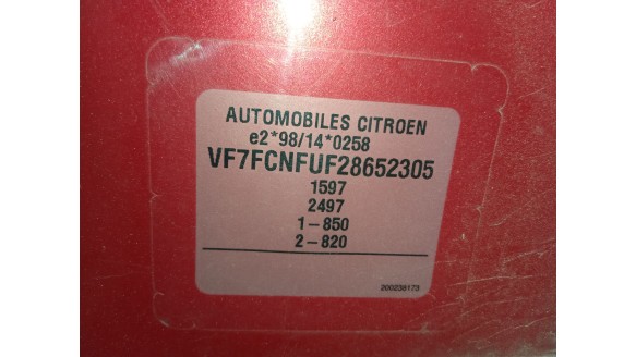 citroën c3 i (fc_, fn_) 2002- del año 2006