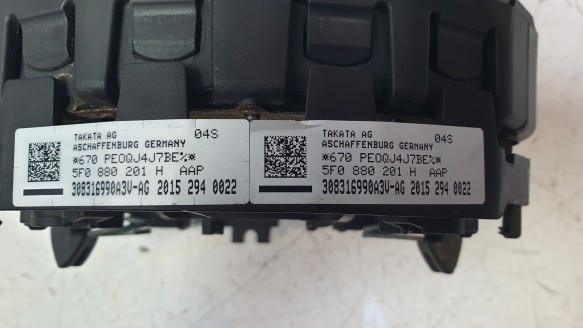 Recambio de airbag delantero izquierdo para seat leon (5f1) 2012-2021 1.5 tsi referencia OEM IAM 5F0880201H  