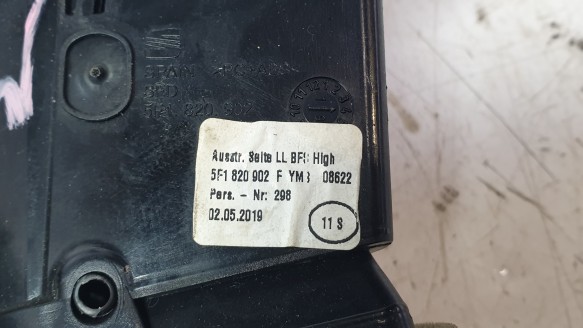 Recambio de rejilla aireadora para seat leon (5f1) 2012-2021 1.5 tsi referencia OEM IAM 5F1820902F  