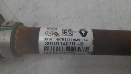 Recambio de transmision delantera izquierda para dacia duster iii 2024- eco-g 100 essential referencia OEM IAM 391011407R  