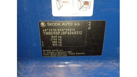 skoda fabia iii station wagon (nj5) 2014- del año 2023