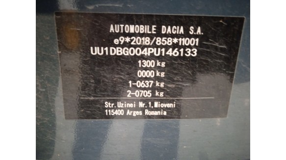 dacia spring 2020- del año 2023