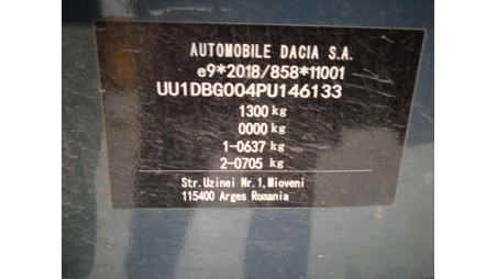 dacia spring 2020- del año 2023