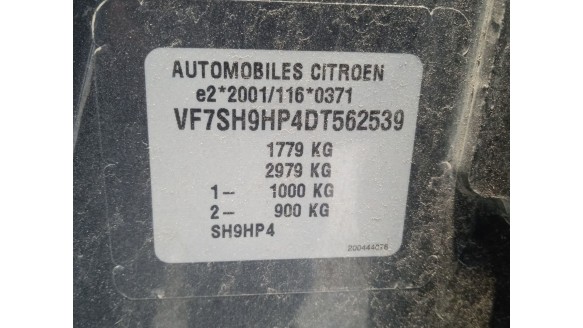 citroën c3 picasso (sh_) 2009- del año 2014