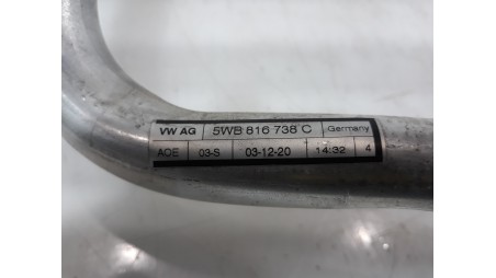 Recambio de tubos aire acondicionado para volkswagen t-roc 2017- advance style referencia OEM IAM 5Q0816743H 5Q0816743H 