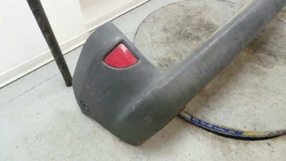 Recambio de paragolpes trasero para renault kangoo (f/kc0) 2003-2014 authentique referencia OEM IAM 7701692547 7701692547 770169