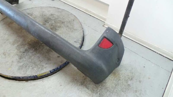 Recambio de paragolpes trasero para renault kangoo (f/kc0) 2003-2014 authentique referencia OEM IAM 7701692547 7701692547 770169