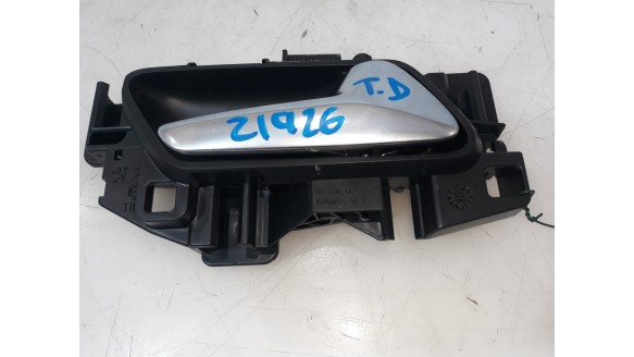 Recambio de maneta interior trasera derecha para peugeot 308 2013- business line referencia OEM IAM 98201552VV 98000004VV 