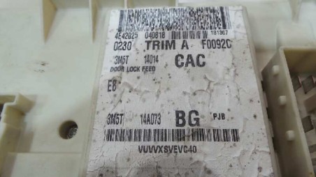 Recambio de caja reles / fusibles para ford fusion (cbk) 2002-2013 + referencia OEM IAM 3M5T14014 3M5T14014 