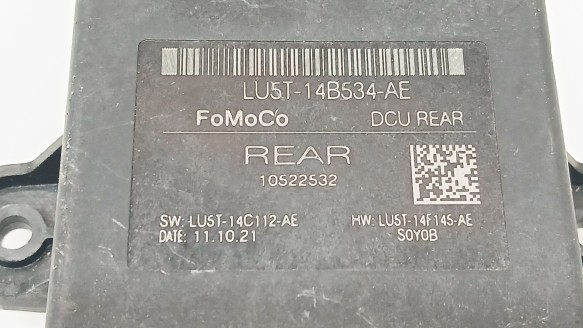 Recambio de modulo electronico para ford puma (j2k, cf7) 2019- 1.0 ecoboost referencia OEM IAM LU5T14B534AE LU5T14B534AE 