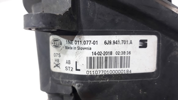 Recambio de faro antiniebla izquierdo para seat toledo (kg3) 2012- style referencia OEM IAM 6J9941701A 6J9941701A 