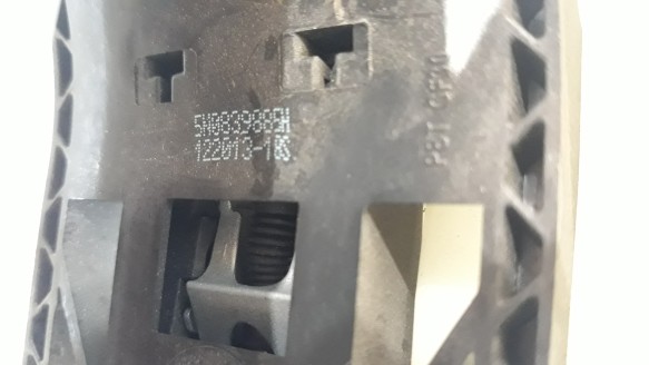 Recambio de maneta exterior delantera derecha para seat toledo (kg3) 2012- style referencia OEM IAM 5N0837205MGRU 5N0839885H 5N0