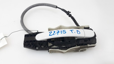 Recambio de maneta exterior trasera derecha para seat toledo (kg3) 2012- style referencia OEM IAM 5N0837205MGRU 5N0839885H 5N083