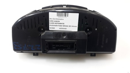 Recambio de cuadro instrumentos para volkswagen passat berlina (3c2) 2005-2010 advance referencia OEM IAM 3C0920870QXZ01 A2C5319
