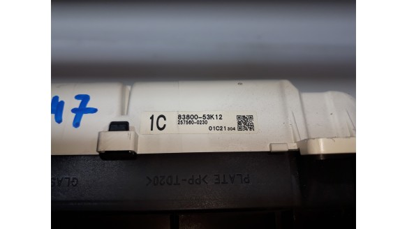 Recambio de cuadro instrumentos para lexus is 2013- 300h referencia OEM IAM 8380053K12 8380053K12 