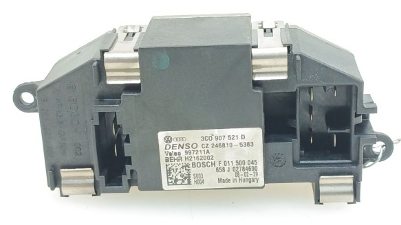 Recambio de resistencia calefaccion para skoda superb ii (3t4) 2008-2015 2.0 tdi referencia OEM IAM 3C0907521D 3C0907521D 