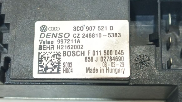 Recambio de resistencia calefaccion para skoda superb ii (3t4) 2008-2015 2.0 tdi referencia OEM IAM 3C0907521D 3C0907521D 