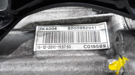 Recambio de caja cambios para renault latitude 2010-2014 privilege referencia OEM IAM 7701477811 PK4004 PK4004
