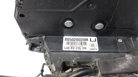 Recambio de cerradura puerta delantera derecha para renault latitude 2010-2014 privilege referencia OEM IAM 825020020R 825020020