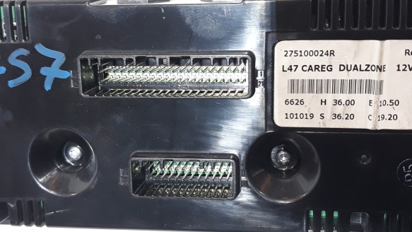 Recambio de mando climatizador para renault latitude 2010-2014 privilege referencia OEM IAM 275100024R 275100024R 