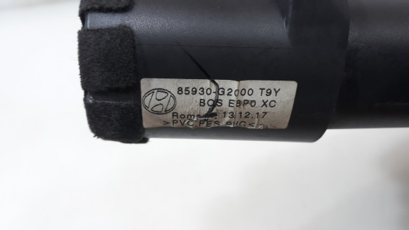 Recambio de bandeja trasera para hyundai ioniq (ae) 2016- 1.6 gdi hybrid referencia OEM IAM 85930G2000 85930G2000 