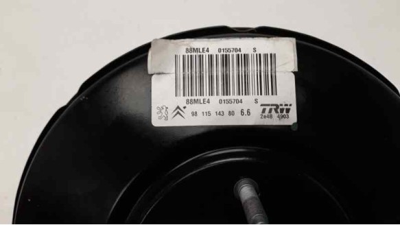 Recambio de servofreno para citroën c4 cactus 2014- 1.6 e-hdi fap referencia OEM IAM 9811514380 9811514380 