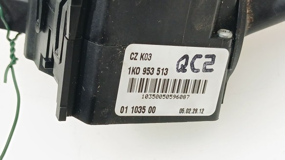 Recambio de mando intermitentes para seat altea (5p1) 2004- 1.9 tdi referencia OEM IAM 1K0953513E9B9 1K0953513 