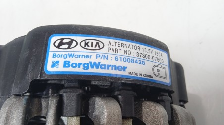 Recambio de alternador para hyundai bayon (bc3) 2021- 1.2 mpi referencia OEM IAM 3730007500 3730007500 