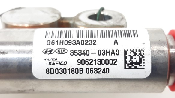 Recambio de rampa inyectora para hyundai ioniq (ae) 2016- 1.6 gdi hybrid referencia OEM IAM 3534003HA0 3534003HA0 
