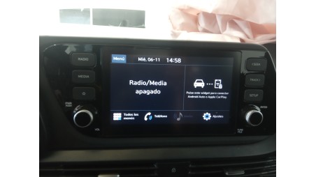 Recambio de pantalla multifuncion para hyundai bayon (bc3) 2021- 1.2 mpi referencia OEM IAM 96160Q0501NNB 96160Q0501NNB 