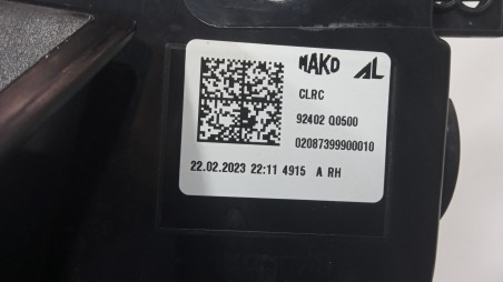 Recambio de piloto trasero derecho para hyundai bayon (bc3) 2021- 1.2 mpi referencia OEM IAM 92402Q0500 92402Q0500 