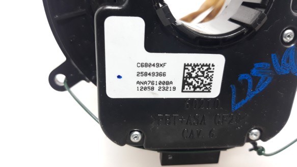 Recambio de anillo airbag para chevrolet malibu 2012-2014 lt+ referencia OEM IAM 25849366 25849366 