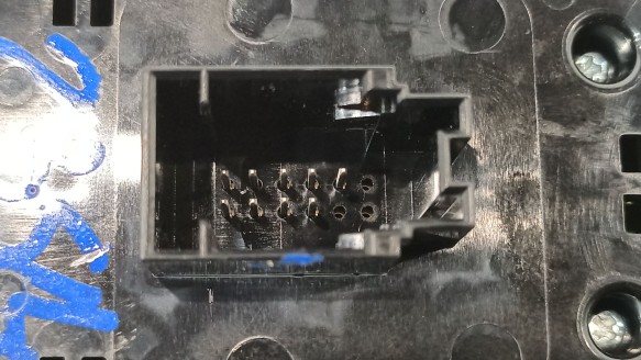 Recambio de mando elevalunas delantero izquierdo para bmw 1 (f20) 2011-2019 116 d referencia OEM IAM 61319208109 61319208109 