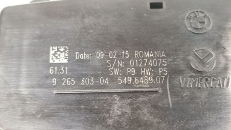 Recambio de mando luces para bmw 1 (f20) 2011-2019 116 d referencia OEM IAM 61319265303 61319265303 