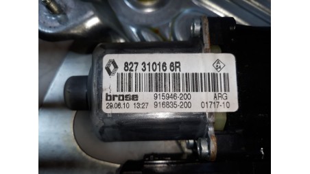 Recambio de elevalunas trasero izquierdo para renault scenic iii 2009-2016 family edition referencia OEM IAM 827310166R 82731016