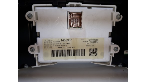 Recambio de cuadro instrumentos para peugeot 508 sw 2011-2018 allure referencia OEM IAM 9814765780 9814765780 