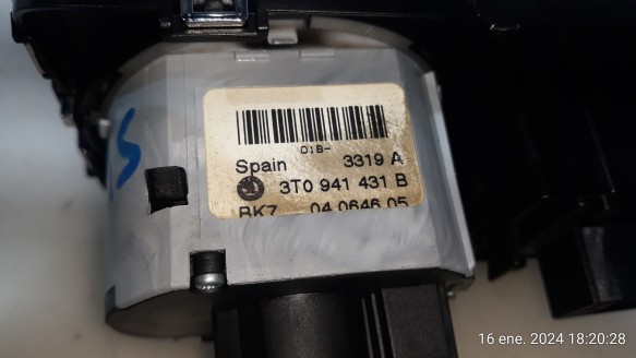 Recambio de mando luces para skoda superb combi (3t5) 2009-2015 ambition referencia OEM IAM 3T0941431B 3T0941431B 